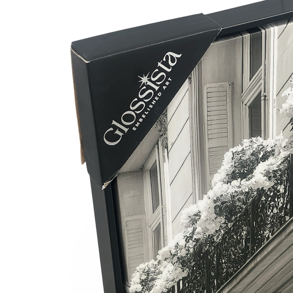 NEW Dior Storefront Monochrome Art Print Black Wood Frame 20x30 By Glossista - Picture 4 of 8